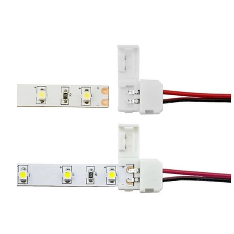 

5-100pcs led connector 2pin 3pin 4pin 5pin connector Cable For WS2811 WS2812B 5050 RGB RGBW LED strip Light