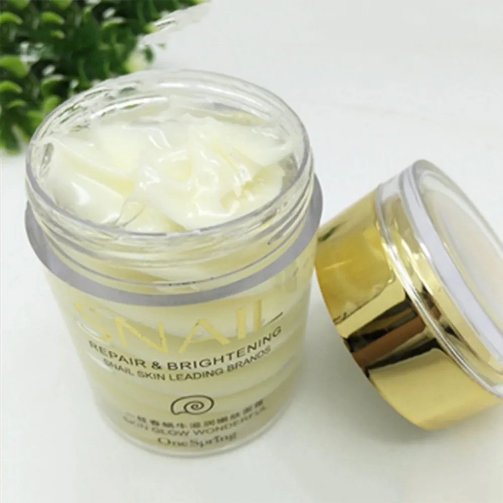 Natural Snail Cream Facial Moisturizer Face Cream Whitening Ageless Anti Wrinkles Lifting Facial Fi
