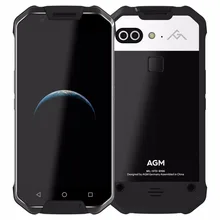 2017 OFFICIAL NEW RELEASE AGM X2 4G Smartphone Android7.0 IP68 Waterproof 5.5″ Octa Core 6000mAh Support VOC Sensor NFC GPS OTG