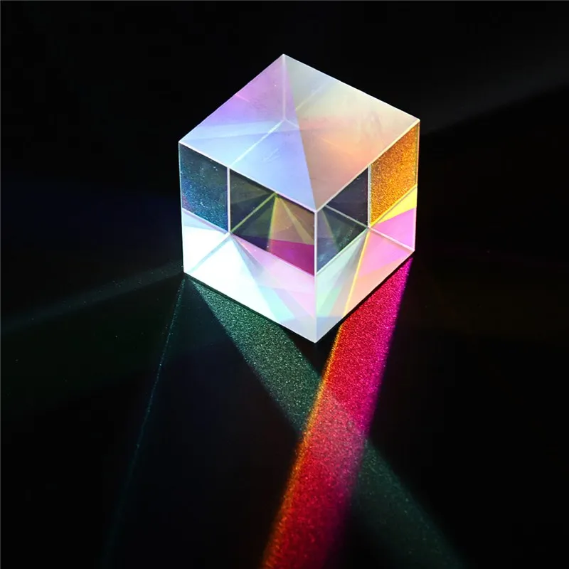 12 7mm k9 cube defective cross dichroic prism rgb combiner splitter