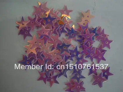 13mm star shape golden shining sequin | Дом и сад