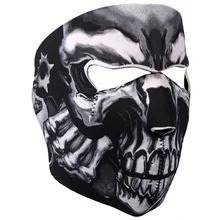 Неопреновая Маска для лица, розовая маска для велоспорта, Вечерние Маски на Хэллоуин