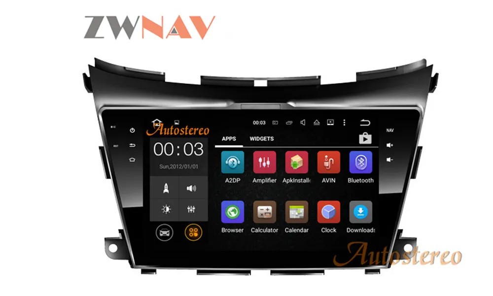 Clearance 10.2 Inch Android 6.0 7.1 5.1 RAM 2G Car GPS Navigation Stereo Satnav Headunit for NISSAN Murano 2015 2016 2017 1