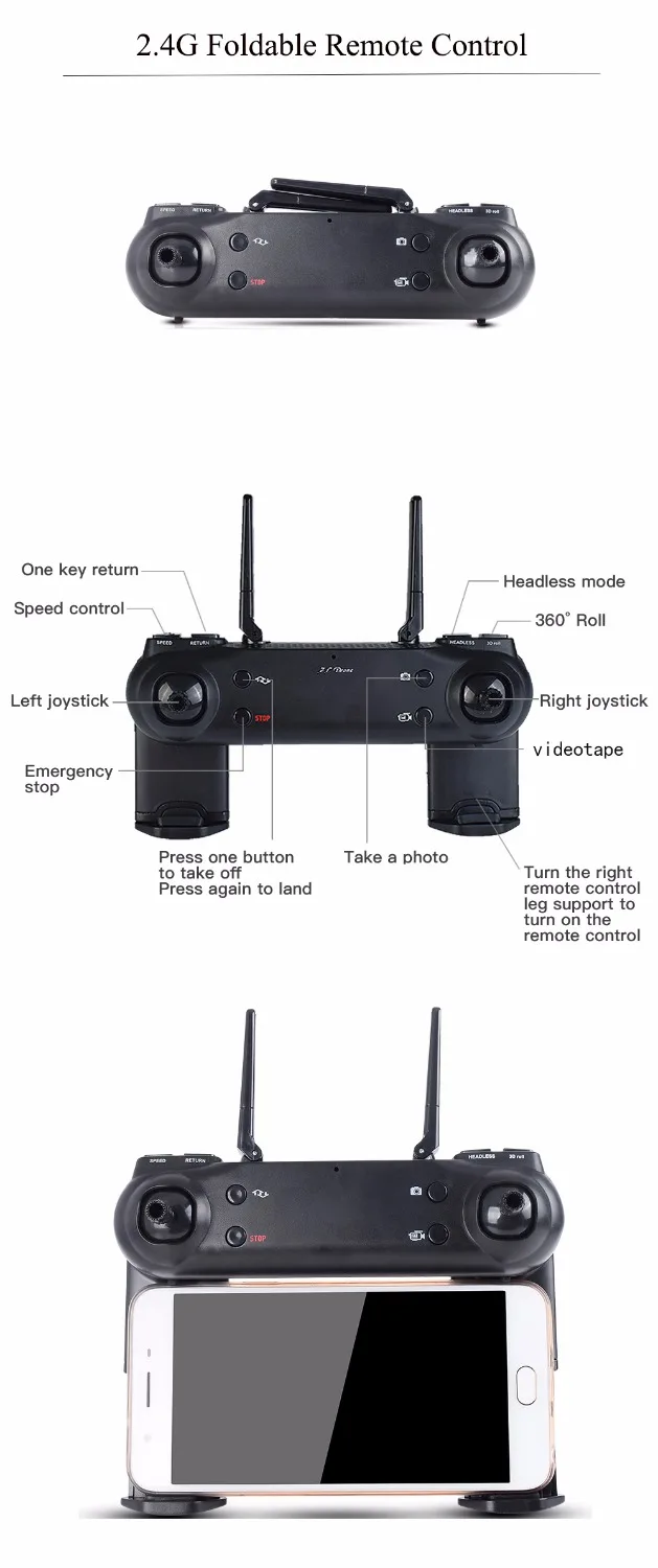 720 P SG700 Радиоуправляемый Дрон с Камера/без Cam Wi Fi FPV Складная селфи высота
