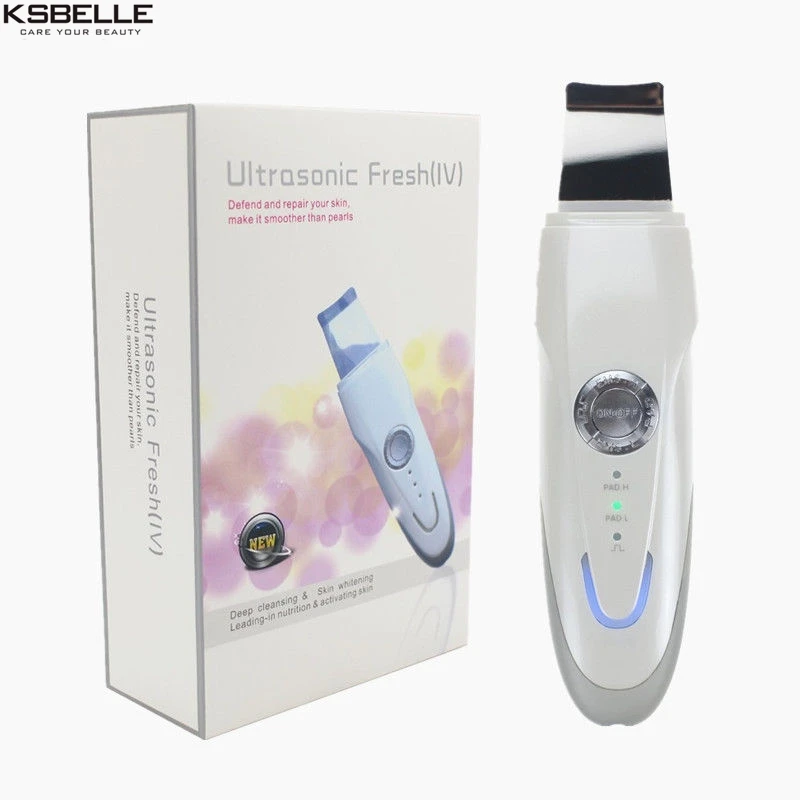 

Hand Hold Ultrasonic Face Cleaner/EMS Ultrasonic Skin Scrubber/ Portable Sonic Peeler