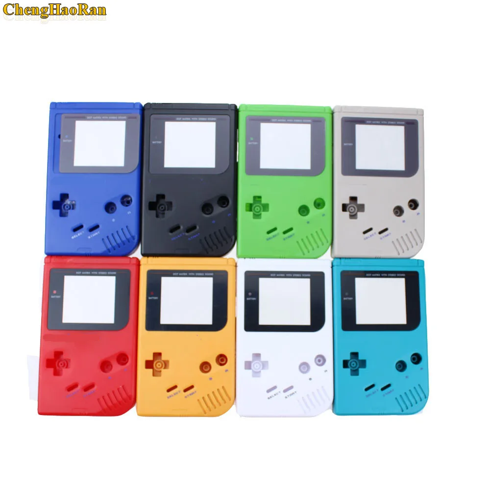 1set 14 colors available Game Replacement Case Plastic Shell Cover for Nintendo GB for Gameboy Classic Console Case full housing