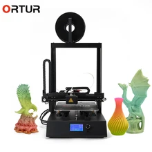 Donguan 3d принтеры машина Ortur4 углерода Сталь плиточно-мягкий магнитный коврик impressora 3d с большим количеством LCD12864 и sd-карта на 16 GB в качестве подарка