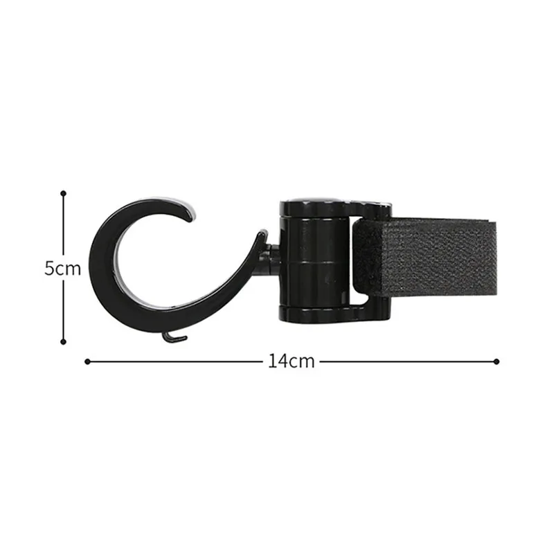 2 Pcs of Multi Purpose Stroller Hooks Hanger for Baby Diaper Bags Purse Great Accessory Home Decor Cocina 30FY255