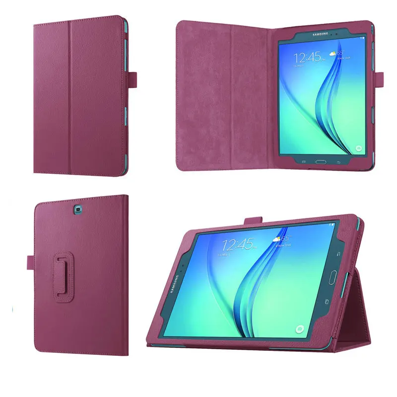 Чехол для Samsung Galaxy Tab A 8 0 T350 355 тонкий флип чехол из искусственной кожи подставка