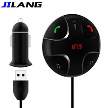 Bluetooth Car Kit MP3 Player Audio Wireless FM Transmitter USB Support SD Tf Card LCD Display Car Charger For iPhone 5 5S 6 6S