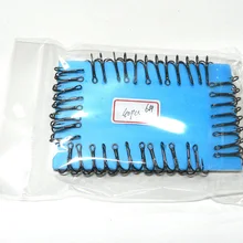 80 шт. 6# крючки Высокоуглеродистая сталь тройные Крючки Черный Цвет колючие рыболовные крючки приманка для щуки pesca рыболовные снасти