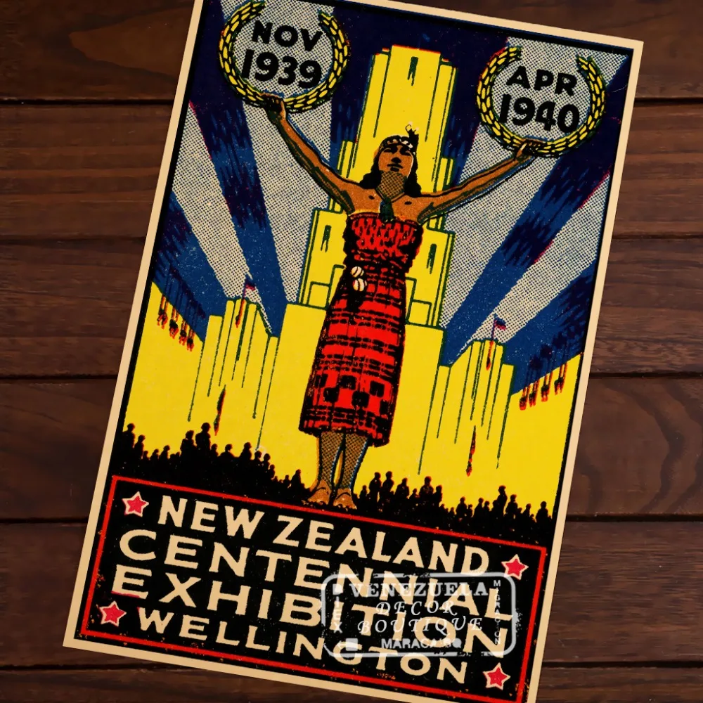 Centennial Exhibition Wellington New Zealand NZ Magic Vintage Retro