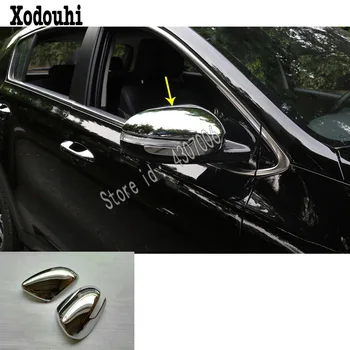 

For Kia Sportage KX5 2016 2017 2018 Car Sticker Styling Back Rear View Rearview Side Glass Mirror Cover Trim Frame Parts 2pcs