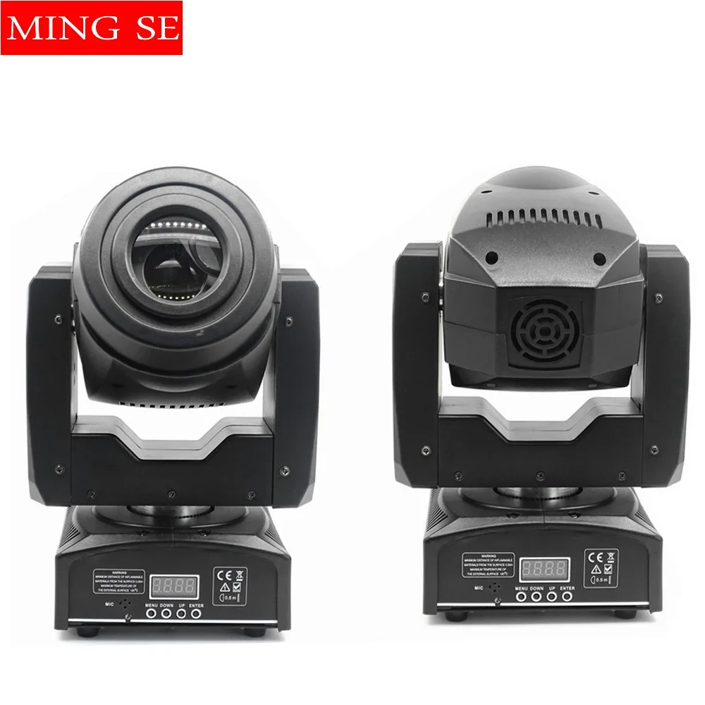 60W LED Moving Head Light 3 Face Prism Spot Light with Rotation Gobo