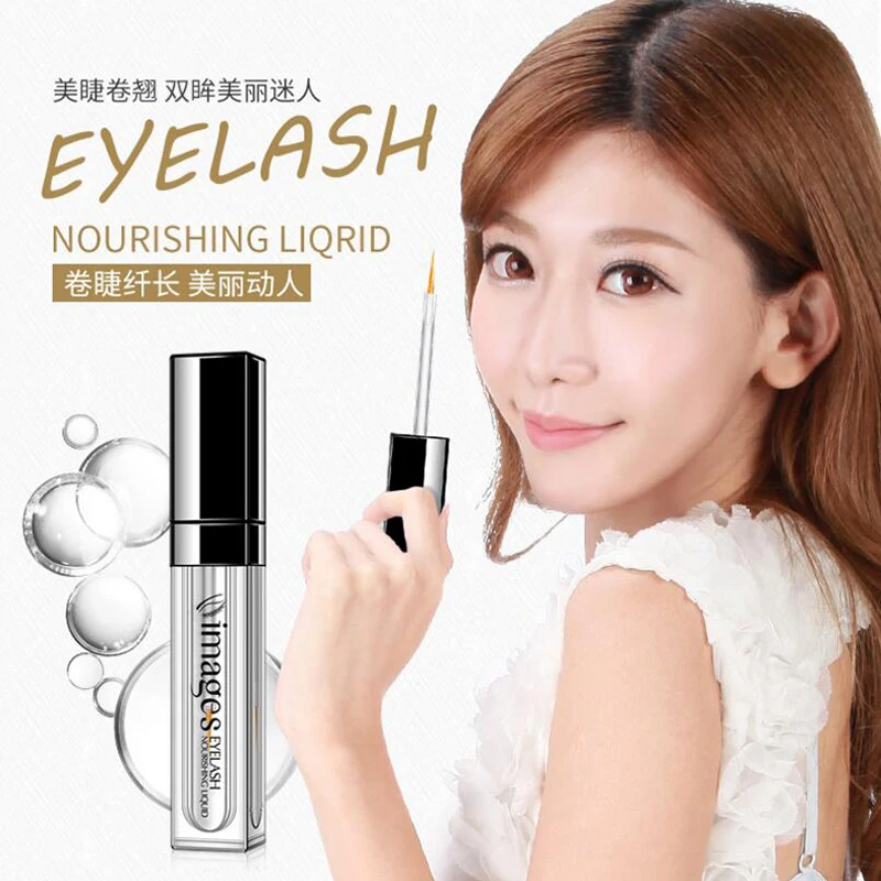 

Eyelash Growth Treatments Liquid Nourishing Fluid Enhancer Moisturizing Thicker Longer Curller Eyelash Extension