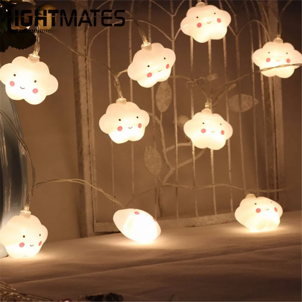 Lightmates 20led Cute Cloud 3d Nightlight Cute Child Children Bedroom Decoration Children Gifts