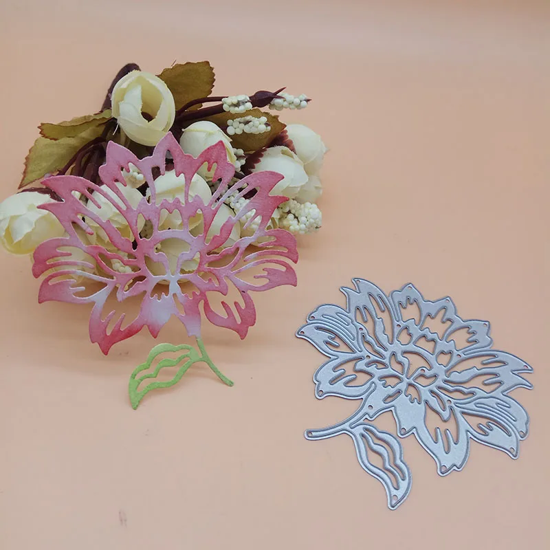 

Sunflower Rose Mandala Big New Flower Cutting Dies Scrapbooking Dies Metal Embossing Stamps and die for Card Making DIY