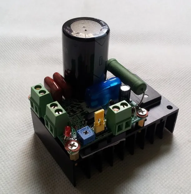 12V 24V 48V 110V Dc motor Controller/PWM speed regulation /MACH3 spindle speed/Control xj 48v fan temperature control speed regulator chassis fan speed regulation module pwm