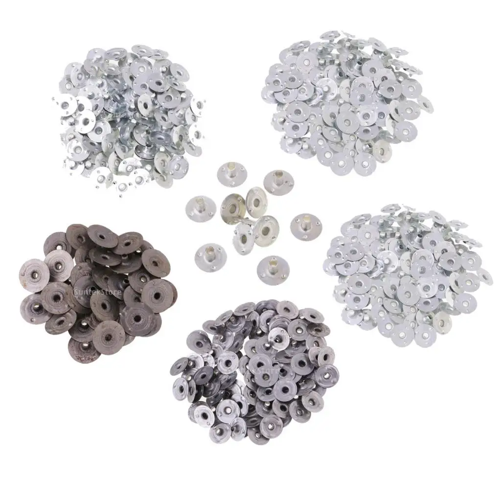 Various Sizes High Quality Iron Candle Wick Sustainer Tabs Base for Candle Making Suitable For Most Size Of Candle Wicks
