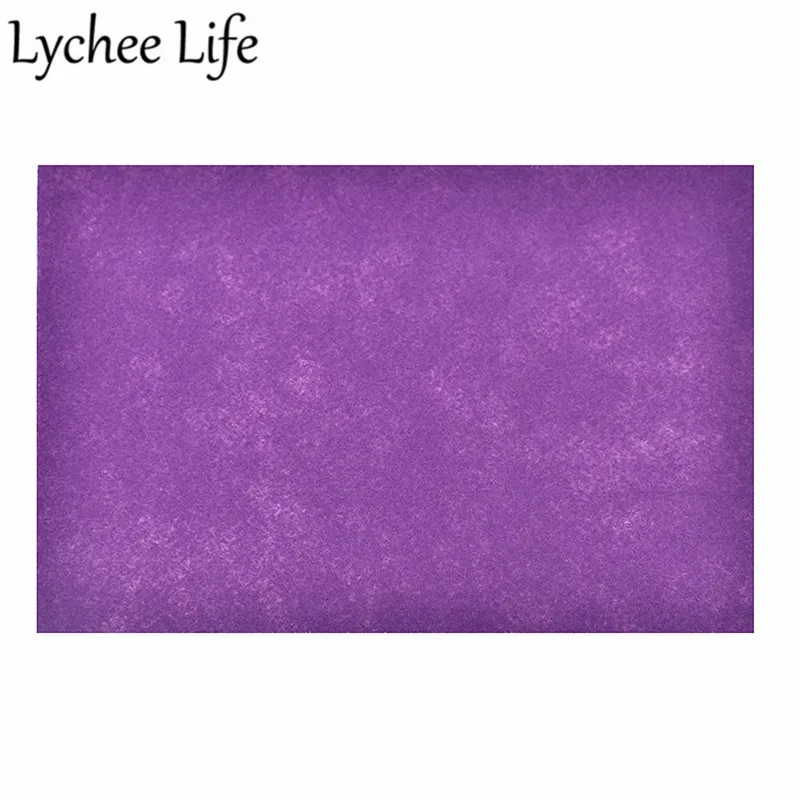 Lychee Life A4 1 мм Самоклеющаяся фетровая ткань сплошной цвет 29x21 см фетровая ткань ручной работы домашняя фабрика Швейные декоративные принадлежности