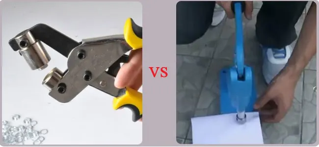 Hand Press Grommet Punching Tool