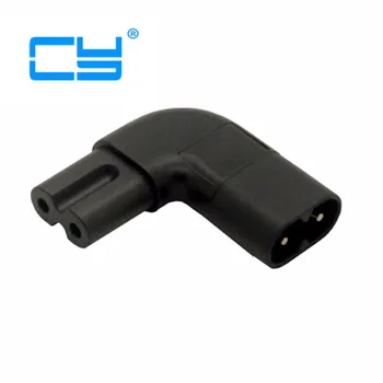 

Figure 8 IEC 320 IEC320 iec C7 to C8 90 Degree Left & Right Angled AC Power Adapter Male Female Extension connector