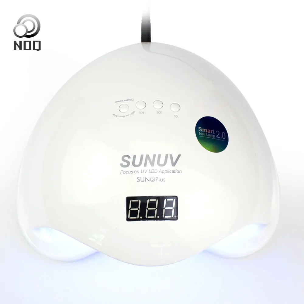 SUNUV Sun5 Plus светодиодный светильник для ногтей УФ-лампа для ногтей ультрафиолетовая лампа для вулканизации лампа для сушки ногтей для гель-лака Лак для ногтей машина