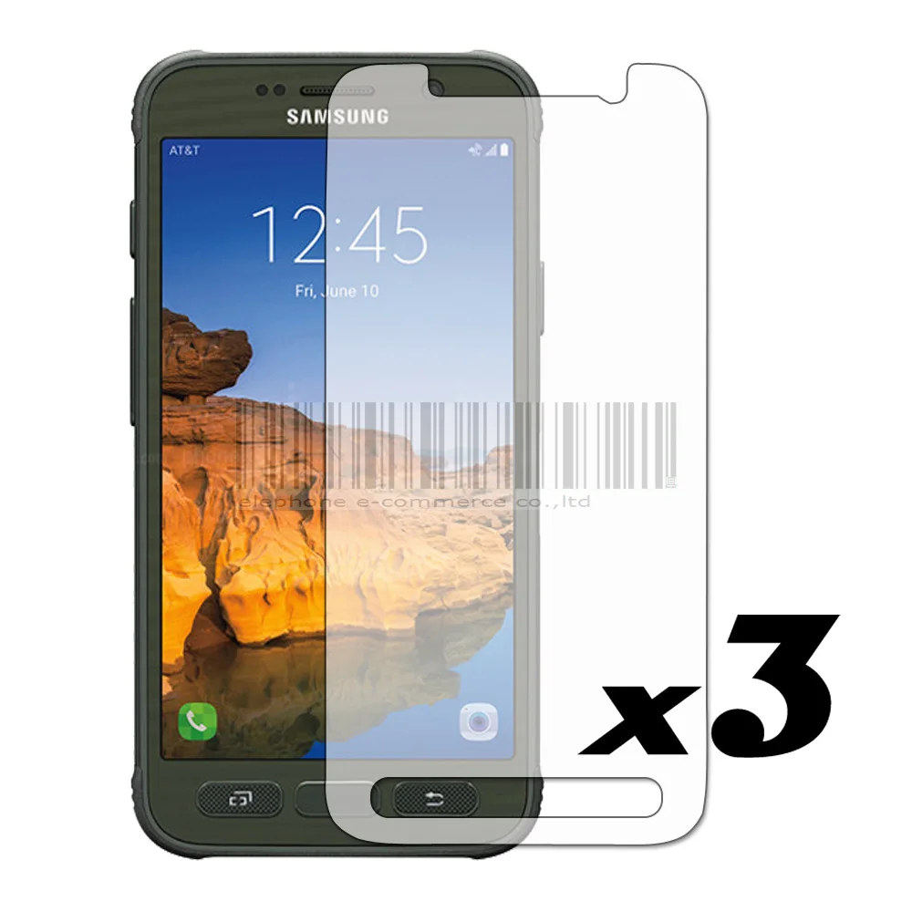 

3PCS Films Front Clear LCD Screen ProtectorsGuard Cover Skin For Samsung Galaxy S7 Active G891