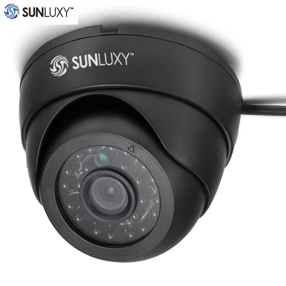 SUNLUXY 700TVL CCTV Camera CMOS 24 LED Infrared Night Vision