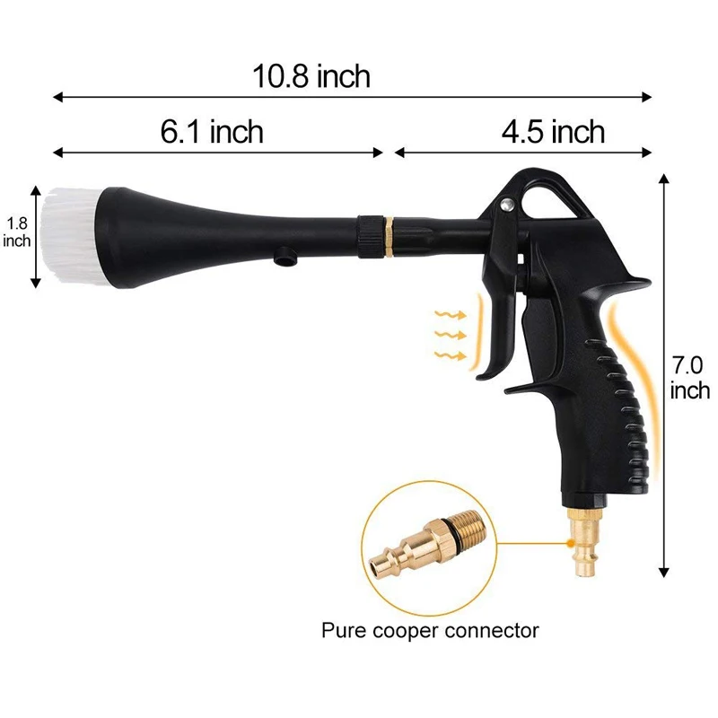 Air Blow Gun Car Interior Cleaning Gun2