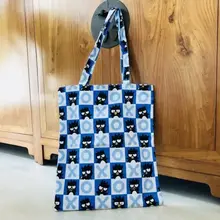 Черный Пингвин Мода Аниме холщовые Наплечные сумки Мягкая Сумка-тоут Повседневное хозяйственная сумка леди для девочек; Новинка