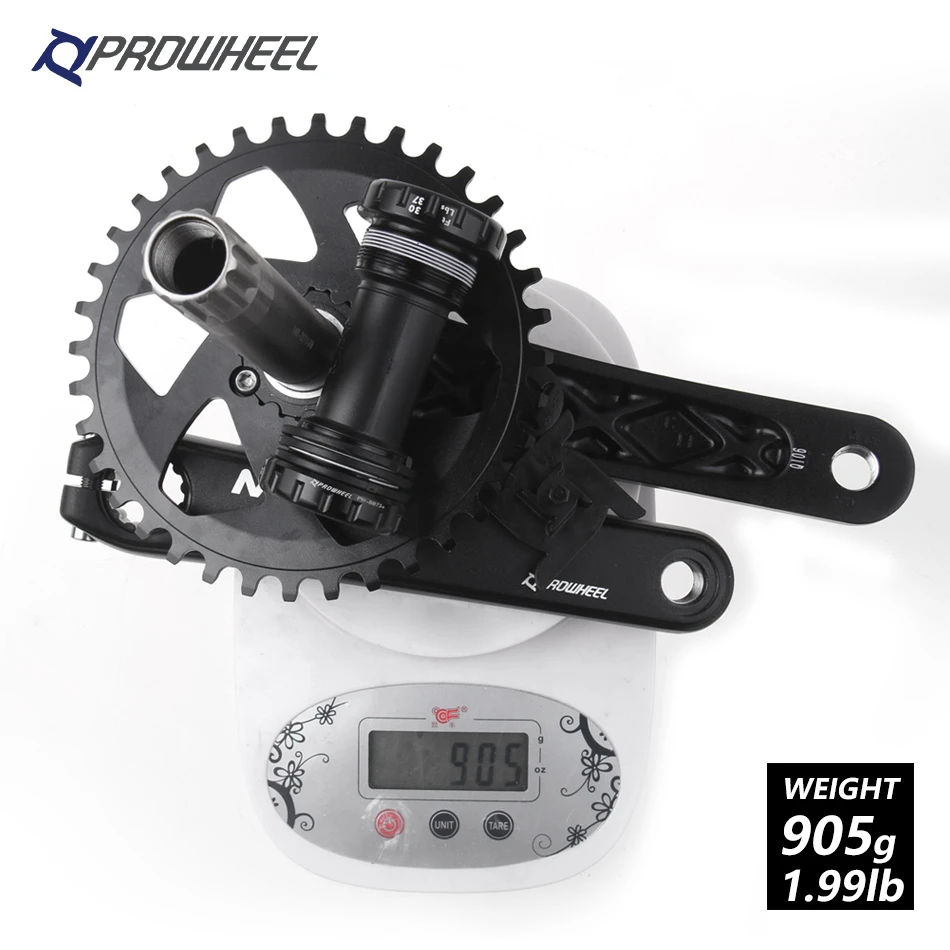 PROWHEEL 9/10/11 Скорость Crank передняя Звездочка комплект BB каретка 170 мм 36Т GXP с зубцами пластина MTB велосипеда диаметра окружности болтов(звездочка цепной передачи