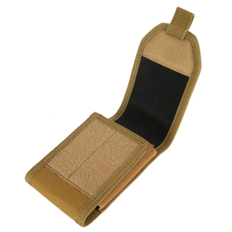 1000D النايلون رخوة متعددة الوظائف حقيبة في الهواء الطلق كيس التسلق ل كبيرة الهاتف الذكي الحقيبة 16 cm * 9 cm * 3 cm الناجي حالة