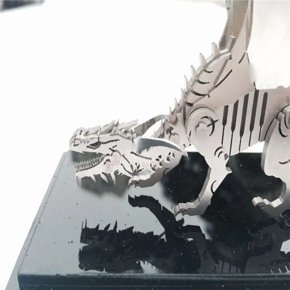 3D пазл из нержавеющей стали с изображением летающего дракона|Пазлы| |