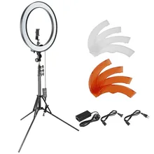 Neewer 18-inch Outer Dimmable SMD LED Ring Light Lighting Kit for Smartphone Camera Portrait Make up YouTube Video Shooting
