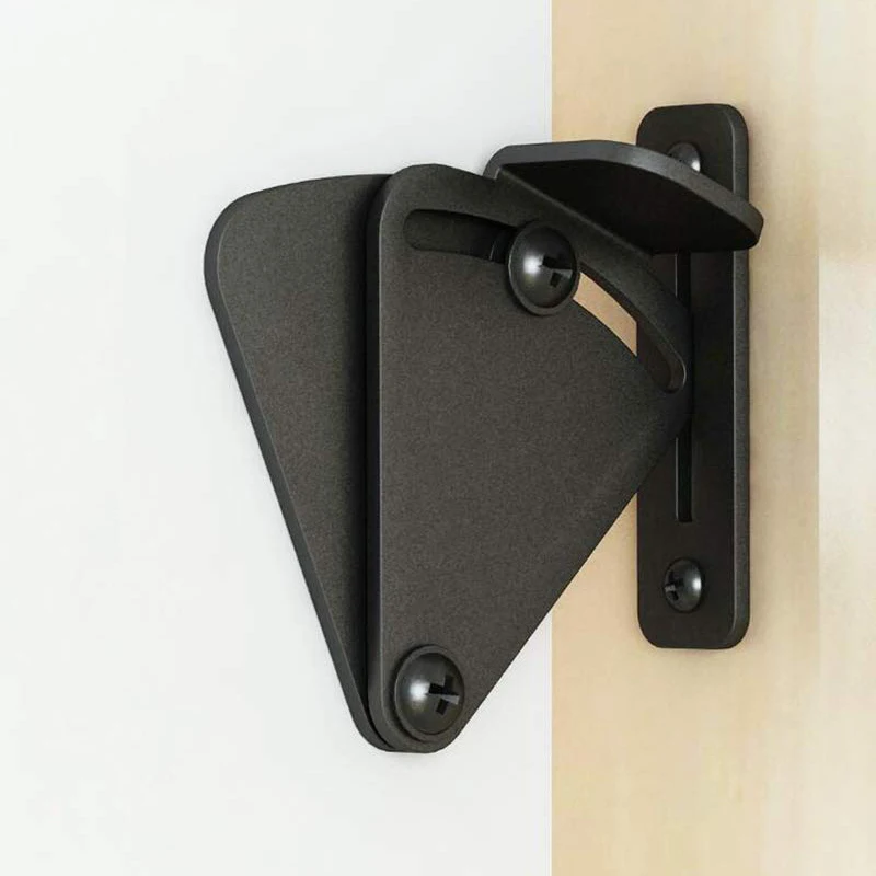 

Sliding Barn Door Lock Carbon Steel Pull Door Latch Hardware Suitable for doors of all sizes WWO66