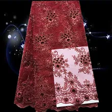 Item No.SYN12 ,ON SALE african french net lace fabric with sequins for dress,good quality french lace fabric free shipping