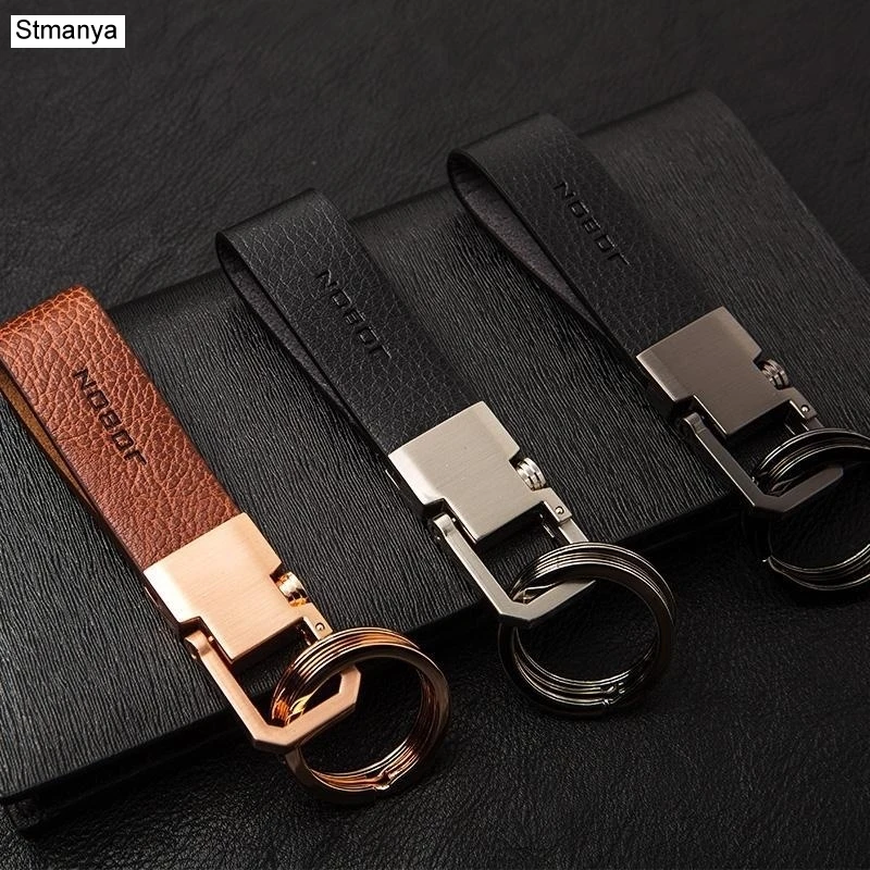 

Stmanya Hot Top quality Metal Keychain Women Men Waist hanging business Key Holder Best Gift jewelry K1545