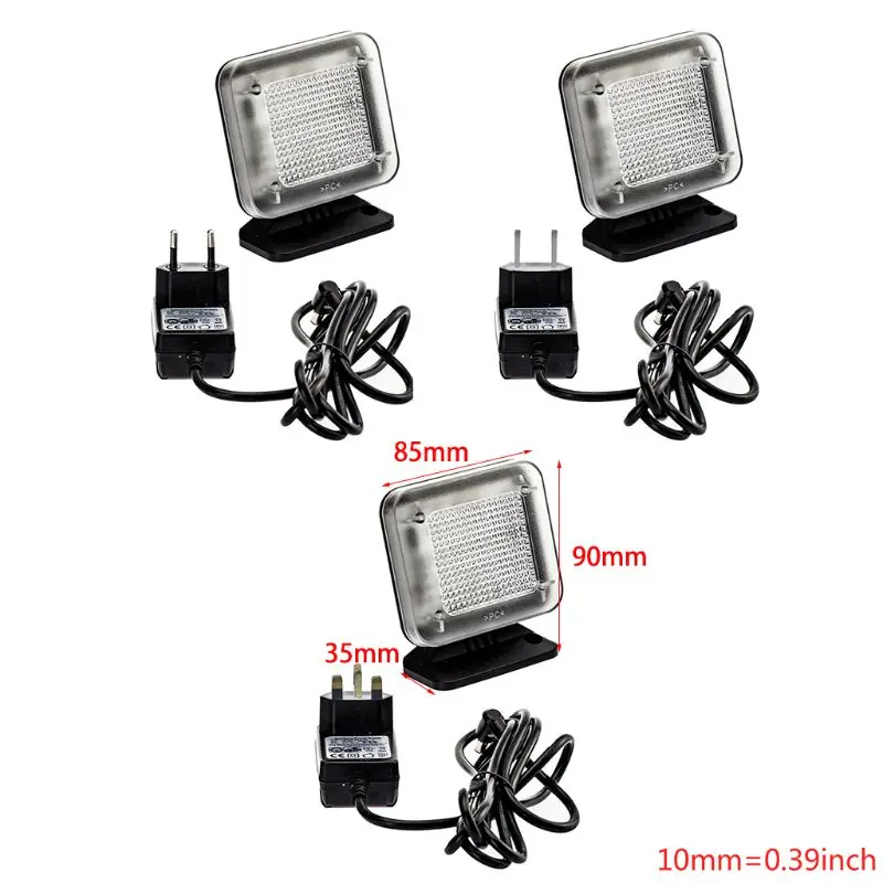 Goedkoop Ingebouwde 4 Modi US EU UK Plug LED Fake TV Simulator Roterende Anti inbreker Home Security Apparaat met Time Functie en Licht Senso