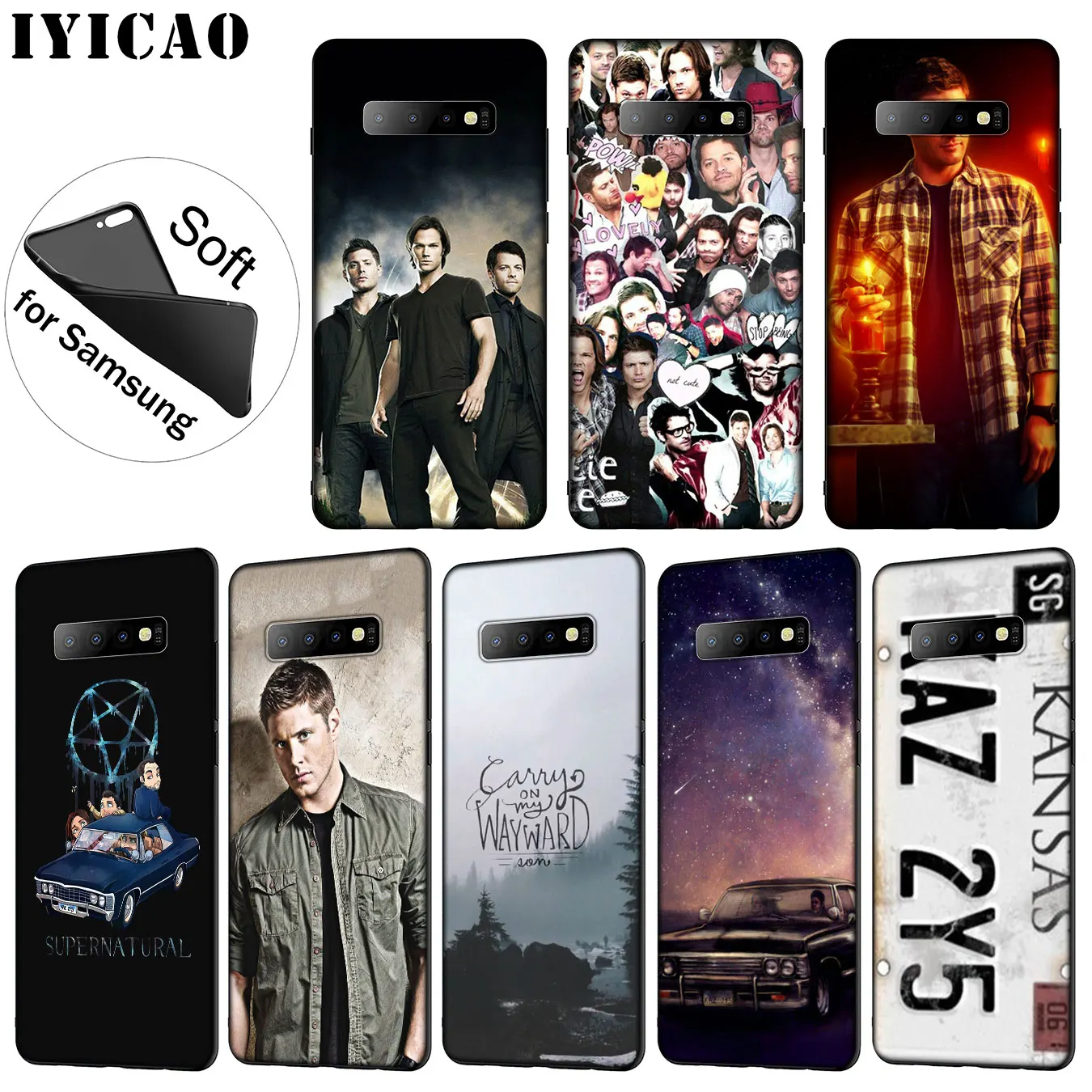 Supernatural Jared Padalecki Soft Silicone Phone Case for Samsung Galaxy S20 Ultra S10 Lite S9 S8 Plus S6 S7 Edge S10e Cover |