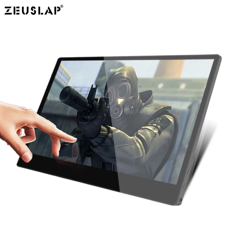 

13.3 inch Touch Screen Monitor Portable Ultrathin 1080P IPS HD USB Type C laptop phone XBOX Switch and PS4 Dispaly