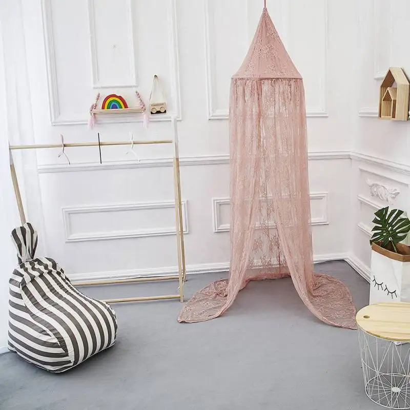 Nordic Circular White Canopy Bed Valance Kids Room Decoration Bed Tent Moustiquaire Princess Kids Girls Round Mosquito Net Nordic Circular White Canopy Bed Valance Kids Room Decoration Bed Tent Moustiquaire Princess Kids Girls Round Mosquito Net