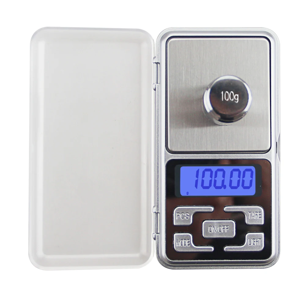 

100g x 0.01g Mini Digital Pocket Scale 0.01 Balance Kitchen Weight LCD Tea Jewelry Scale Portable Laboratory Measure Tools