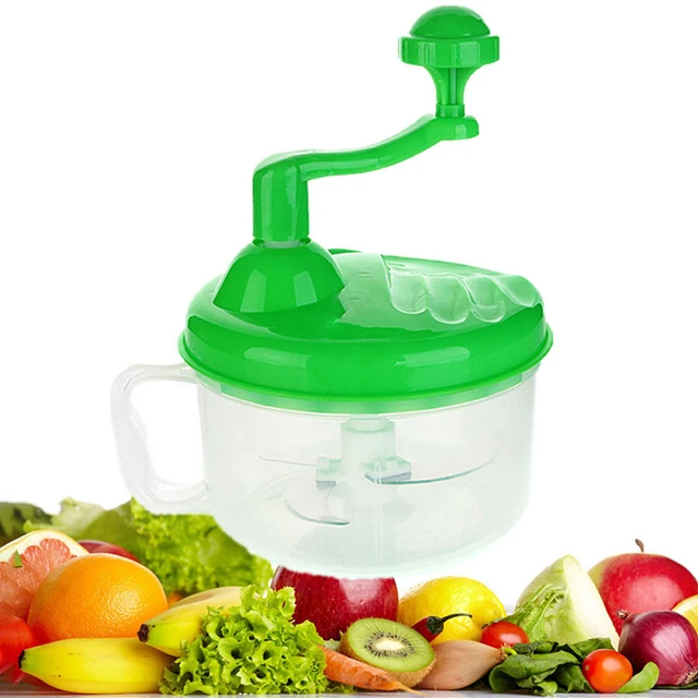 Multi-function Manua Onion Chopper Food Chopper Hand Crank Food Processor  Cutter Vegetable Nuts Fruit Salad With A Egg Separator - Meat & Poultry  Tools - AliExpress