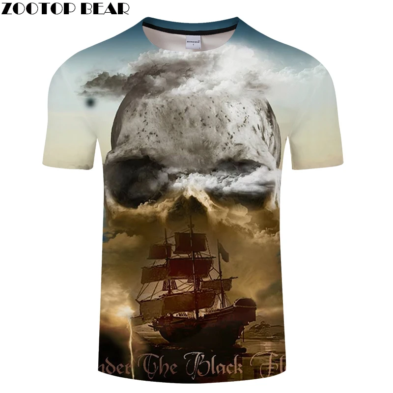 Boat&Skull 3D Print t shirt Men Women tshirt Summer Casual Short Sleeve Groot Tops&Tee Camiseta Streatwear Drop Ship ZOOTOP BEAR Boat&Skull 3D Print t shirt Men Women tshirt Summer Casual Short Sleeve Groot Tops&Tee Camiseta Streatwear Drop Ship ZOOTOP BEAR