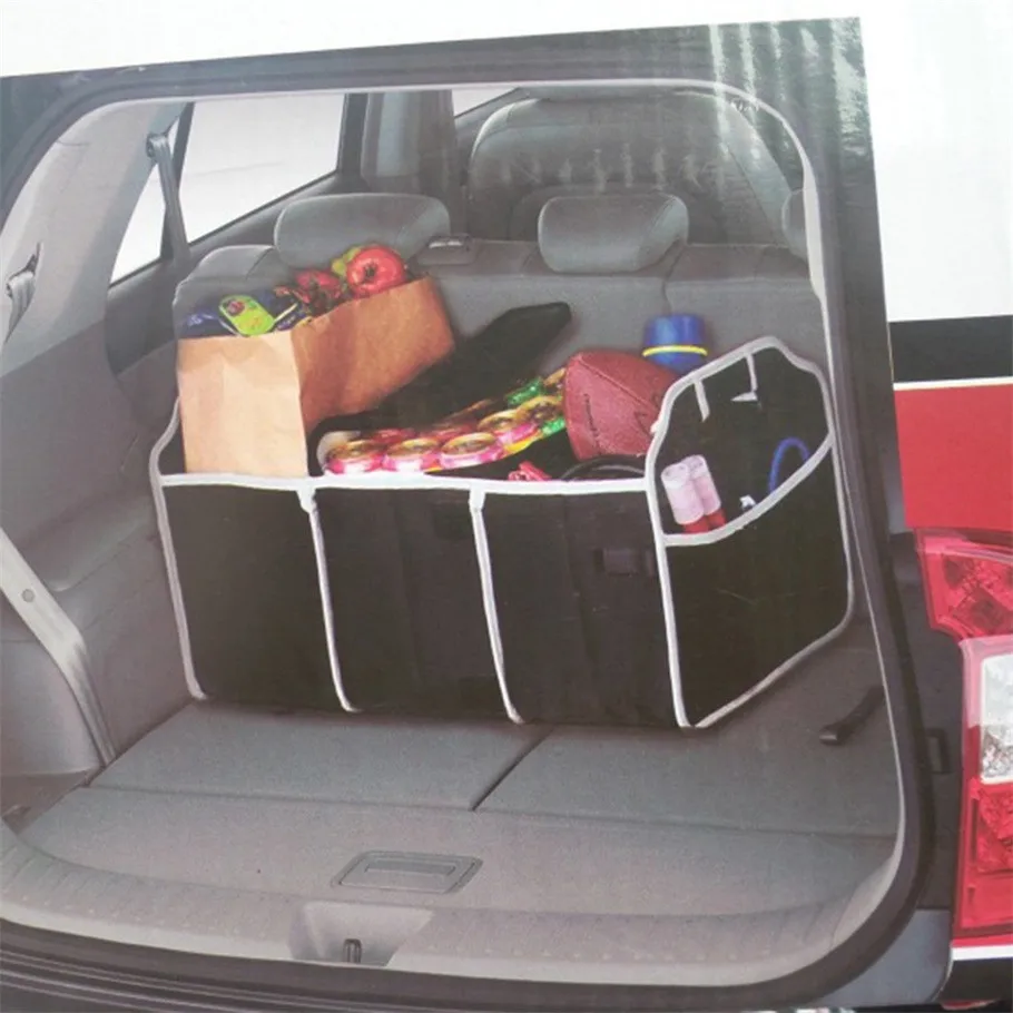 Автомобильный Органайзер, автомобильный органайзер для укладки, для автомобиля, для укладки обуви, сумки для хранения продуктов, органайзер для багажника, складной, складной