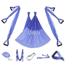 Сильный гамак для йоги гамак воздушная трапеция инверсия Антигравитационные ремни высокопрочная ткань декомпрессии