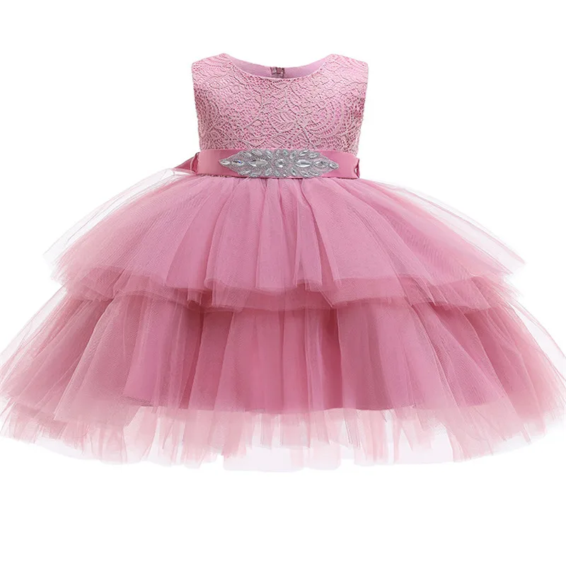 Одежда для детей новое летнее платье элегантная юбка-пачка для принцесс от 3 до 10 лет, одежда для девочек на день рождения