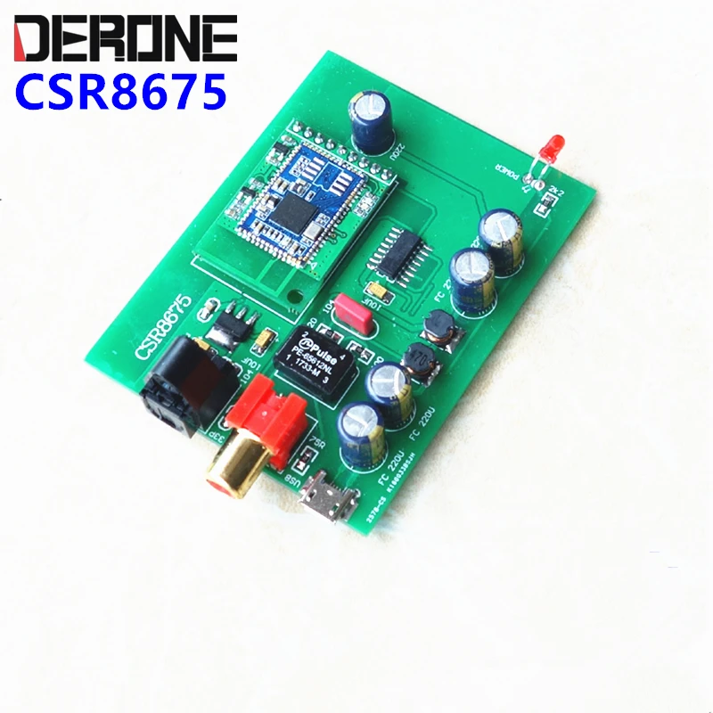 

CSR8675 bluetooth 5.0 Receiver dac Coaxial Optical output Digital interface ATPX HD free shipping