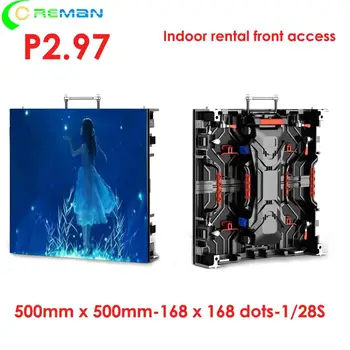 

Front access rear access wall mounted led video wall nationstar epistar led chip high quality led video screen p2.976 p2 p3